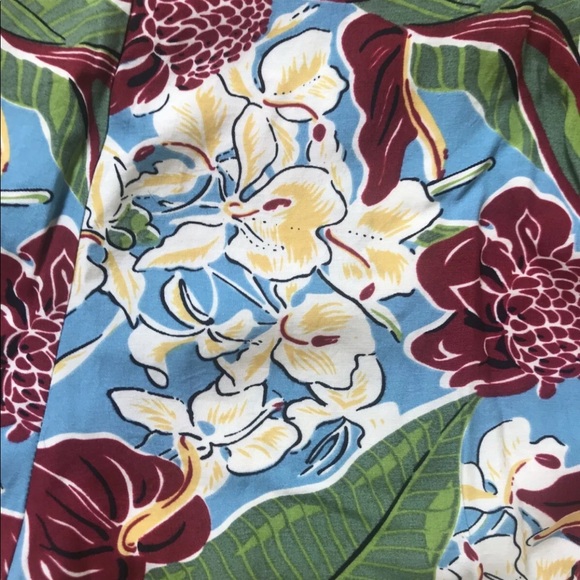 SOLD Trashy Diva shorts high rise floral Pinup Hawaiian Charm 40s tap pants 2 XS - Picture 5 of 6